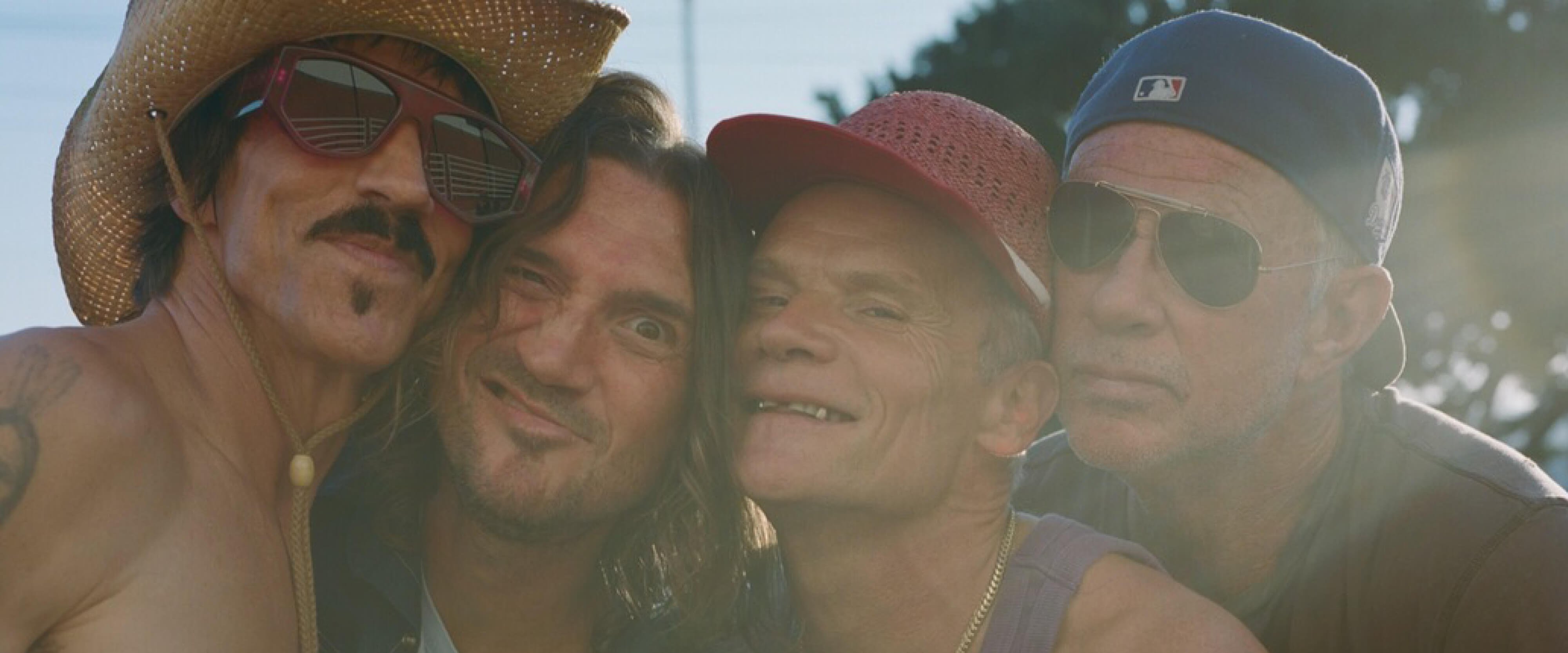 Official image of the Red Hot Chili Peppers World Tour 2022