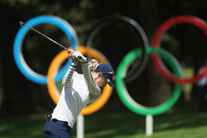 Golf at the 2024 Paris Olympics with the USA team with Nelly Korda, the reining golf women's gold medalist 