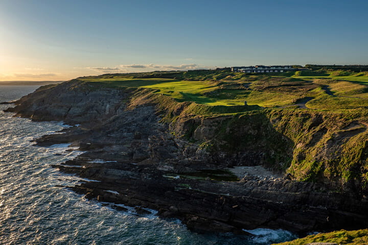 Coastal links golf courses in Ireland
