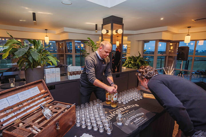 Whisky tasting in St Andrews