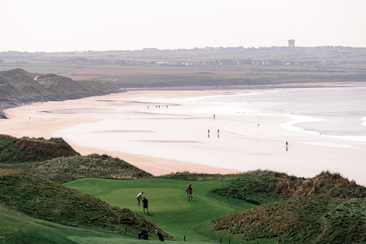 Ireland Signature Tour guests at Ballybunion Golf Course 