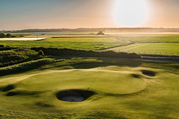 Sunsets hit different from the fairways of West Lancashire Golf Club