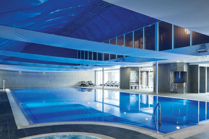 Unwind in the hotel pool at Formby Golf Club