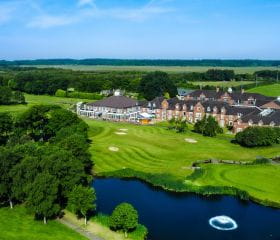 Liverpool's iconic hotel and clubhouse at Formby Golf Club