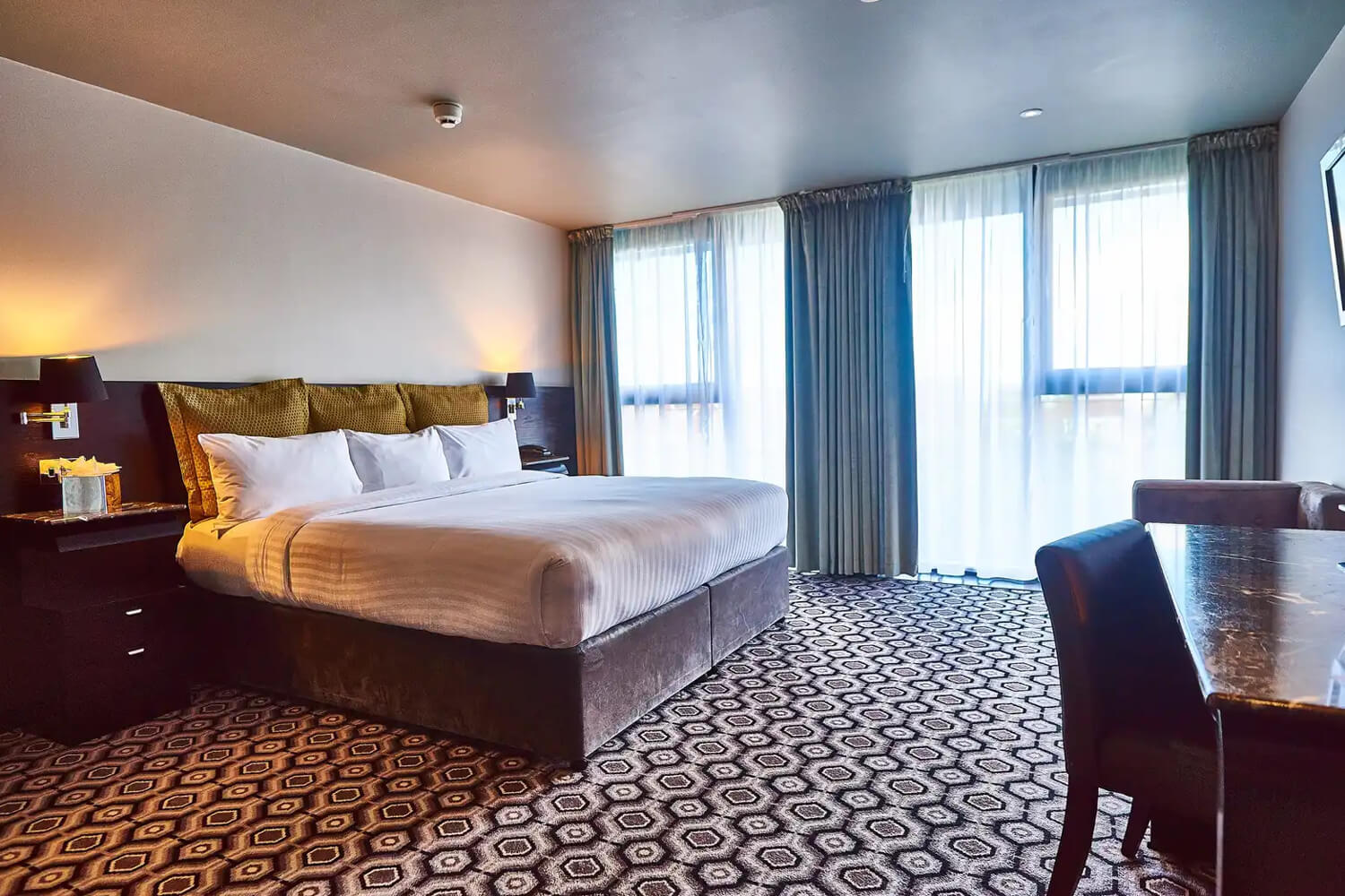 The Vincent Hotel bedroom offerings