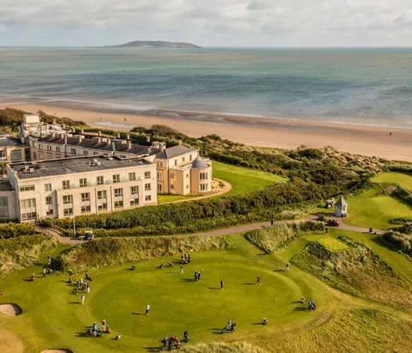 Partmarnock from a birds eye view