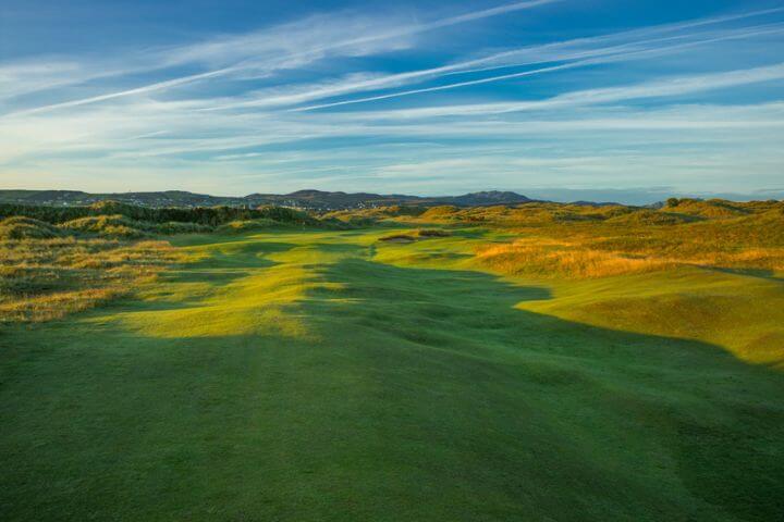 View of the course at Rosapenna Old Tom Morris