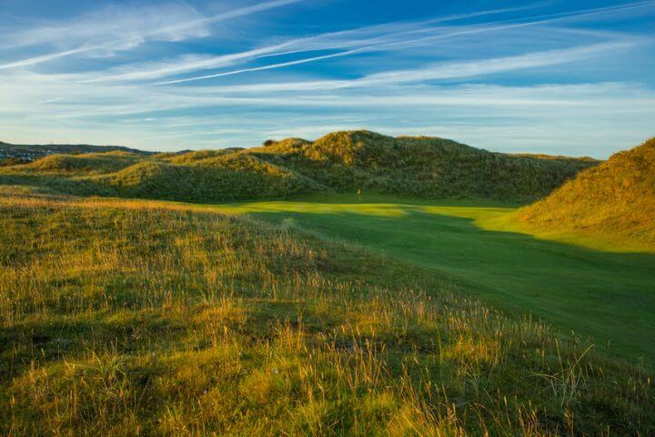 View of the course at Rosapenna Old Tom Morris