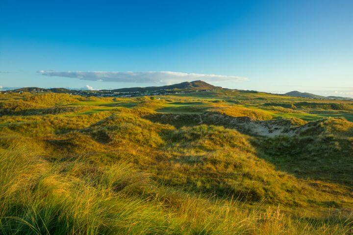 View of the course at Rosapenna Old Tom Morris