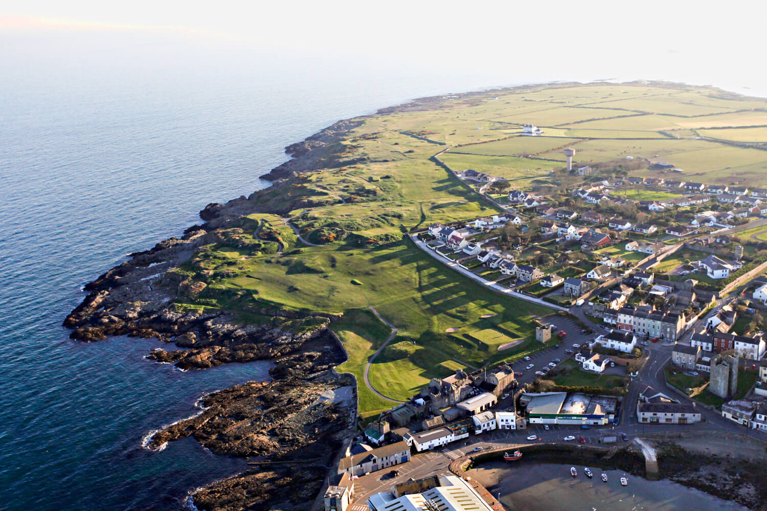 The Coast of Ireland at Ardglass Golf Club in Northern Ireland.