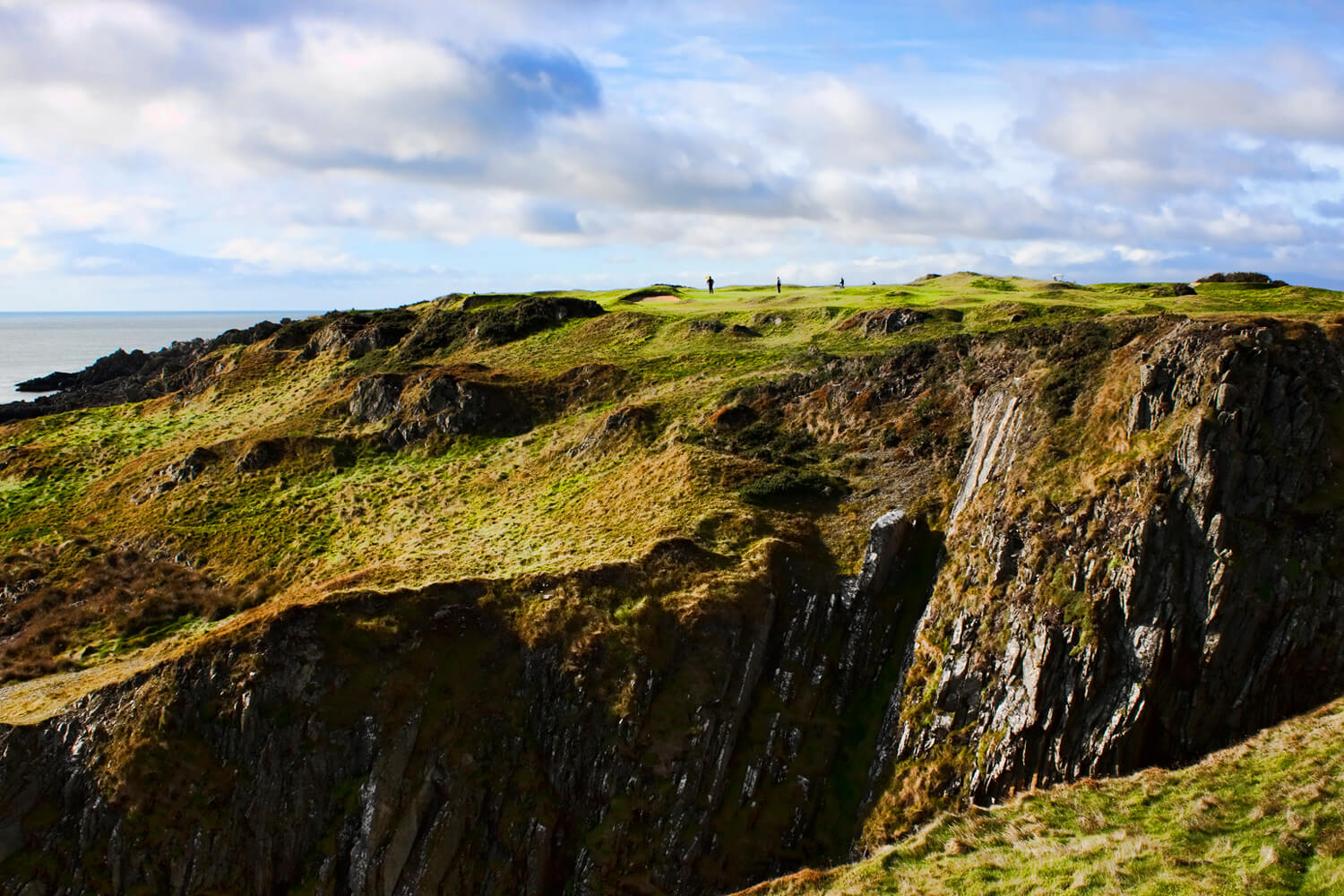 Side view of Ardglass Golf Club located in County Down, Northern Ireland
