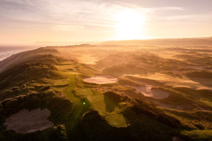 Dusk at The Valley at Royal Portrush Golf Club
