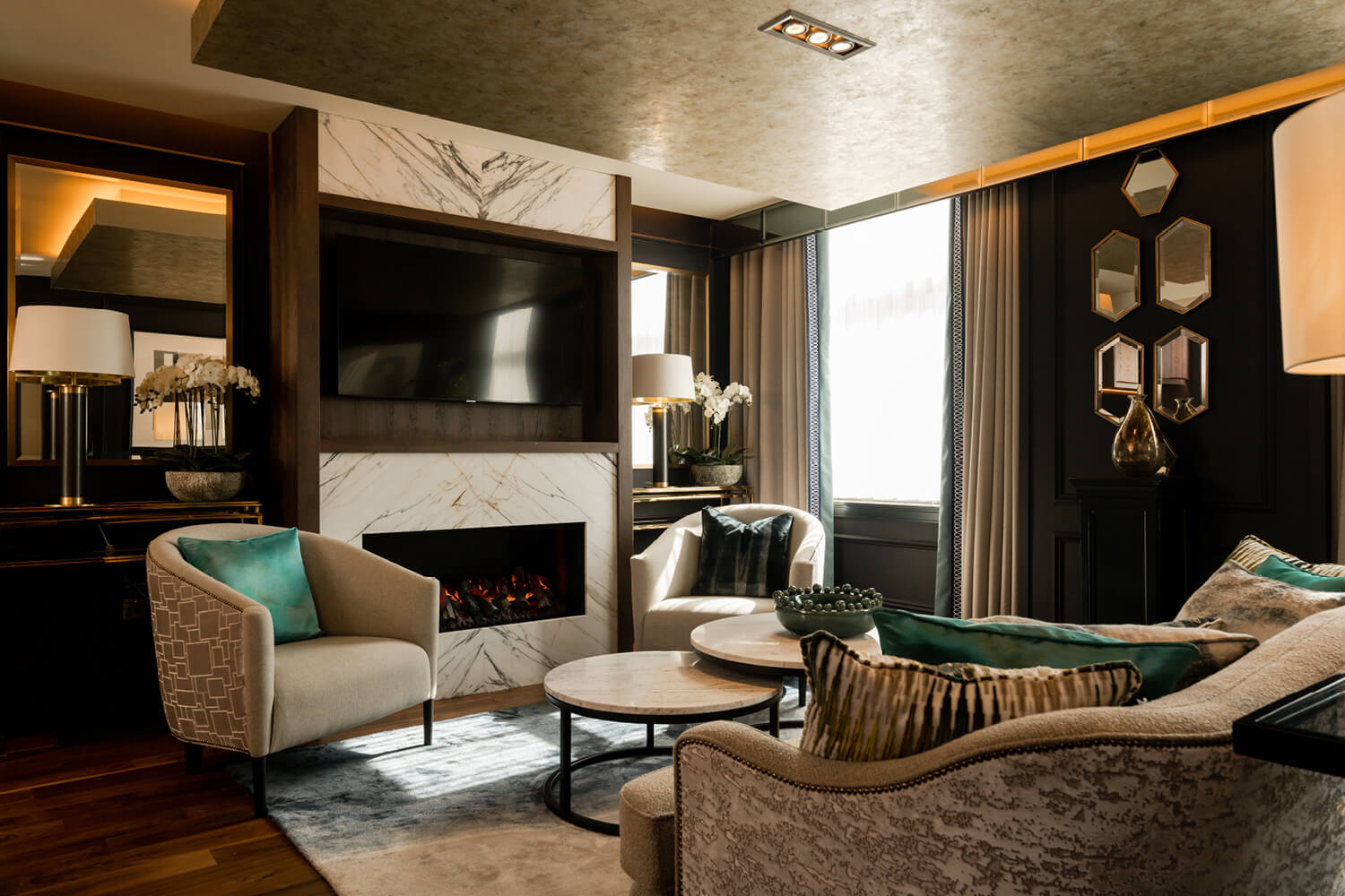 A Suite room at the Europa Hotel, Belfast.