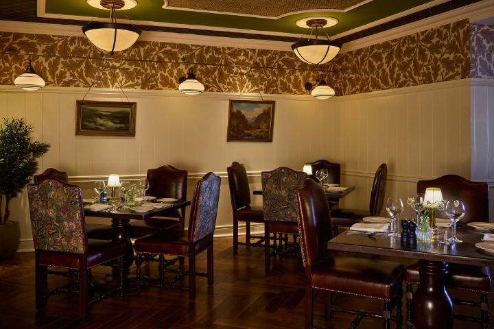 Dining at Marine and Lawn's Portrush Adelphi Hotel.