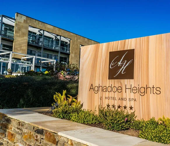 Aghadoe Heights entrance to reception