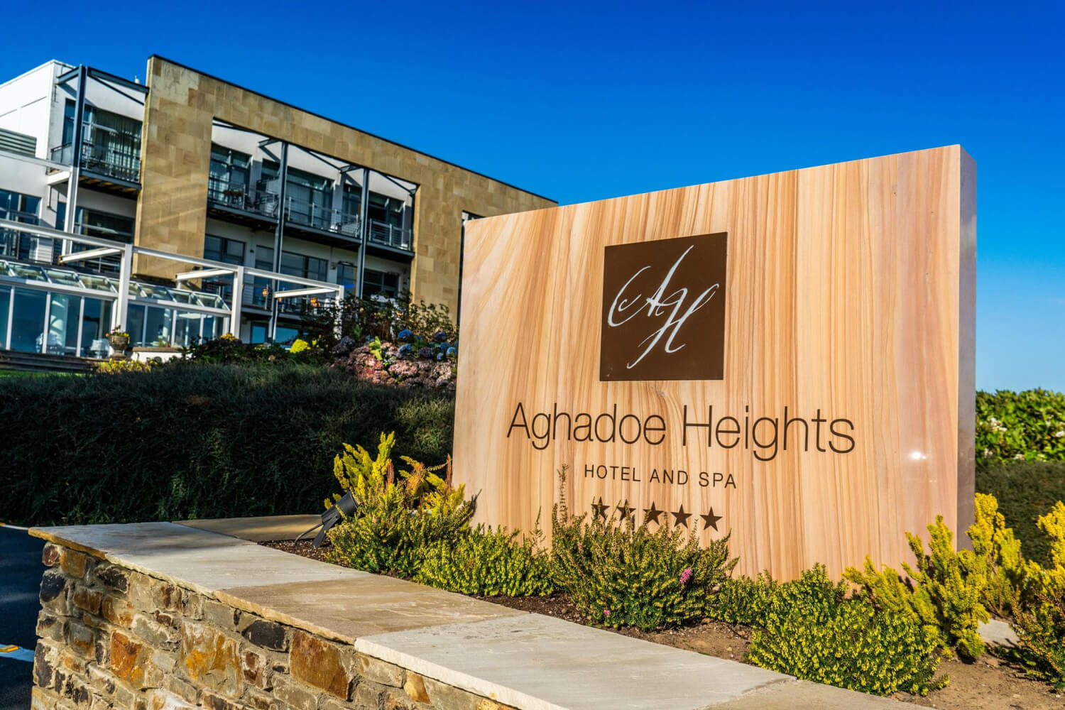Aghadoe Heights entrance to reception