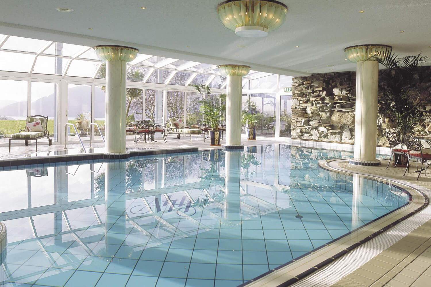 Aghadoe Heights pool and spa facilities 