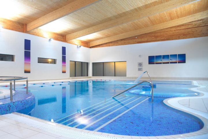 The swimming pool facilities at Manor West Hotel, County Limerick.