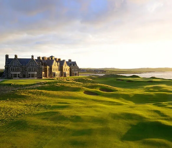Exterior of trump International Doonbeg in South West Ireland.