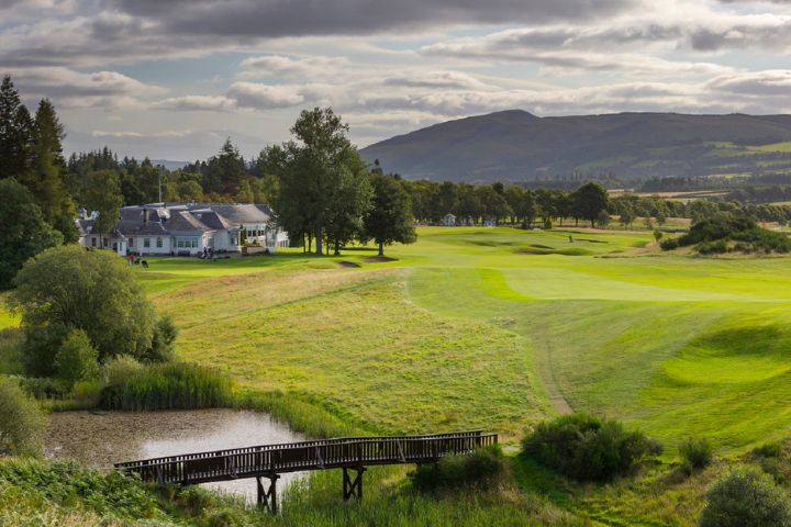 Kings Course at Gleneagles - one of the worlds most famous golfing Meccas