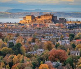 Panoramic Views of Edinburgh City