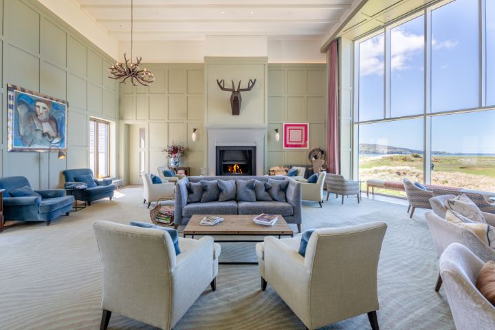 Lounge at Another Place, the Machrie Hotel.