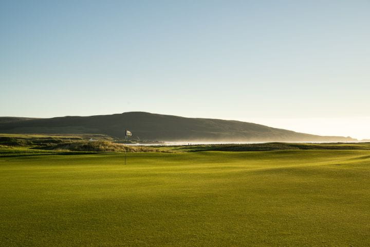 Golf at Another Place the Machrie Links, Islay.