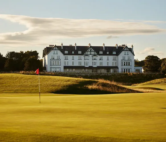 Dornoch Station Hotel near the Royal Dornoch Golf Club in the Highlands in Scotland