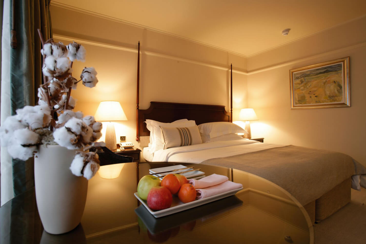 Bedroom King size at The Marcliffe Hotel.