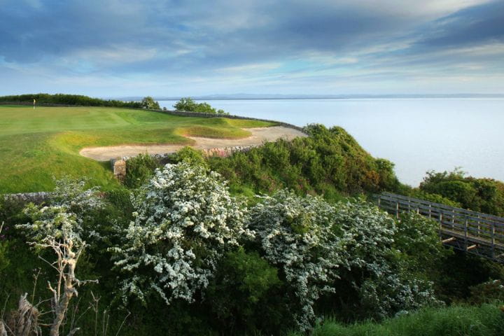 The Kittocks Course looking out to sea, St Andrews, Fife.