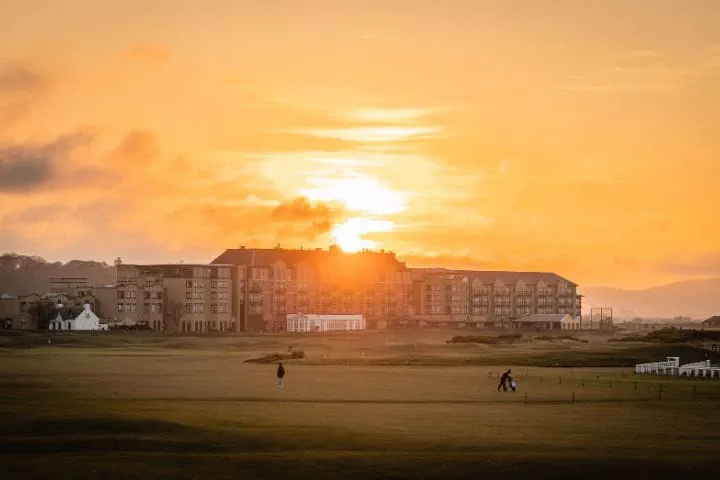 Sunsets and sumptuous golfing memories - The Old Course