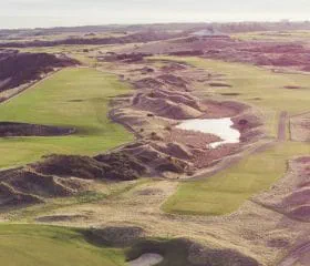 The Torrance golf course from above, St Andrews.