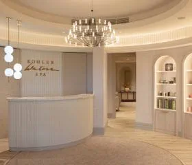 Entrance to the Old Course Hotel's Kohler Water Spa, opened in 2025.