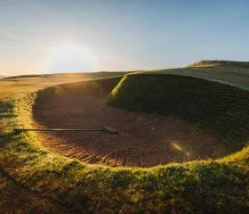 Bunker at St Andrews Putting Club, St Andrews