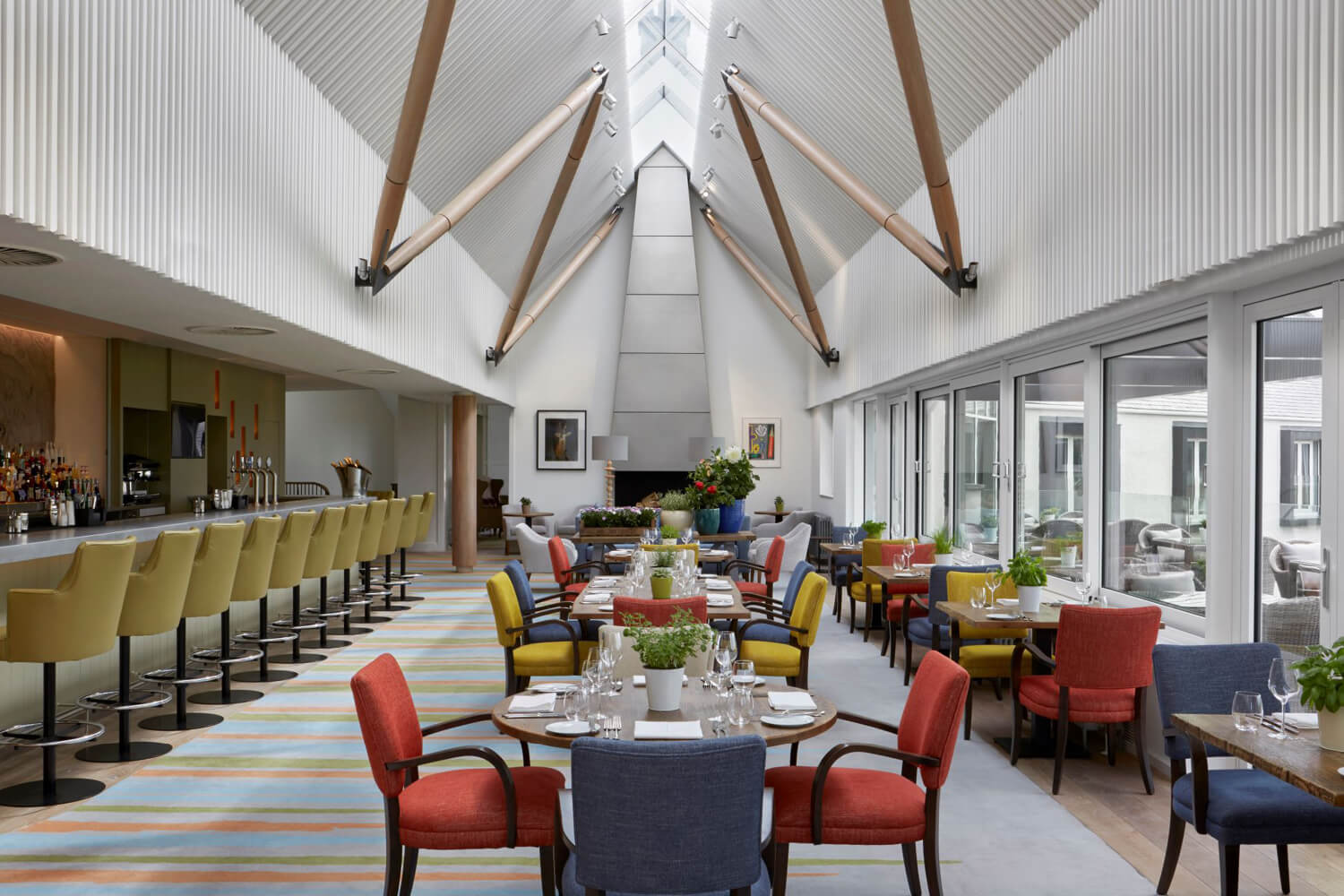 The Machrie Hotel restaurant 