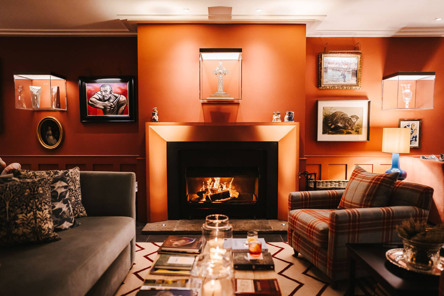 The Machrie Hotel seating area