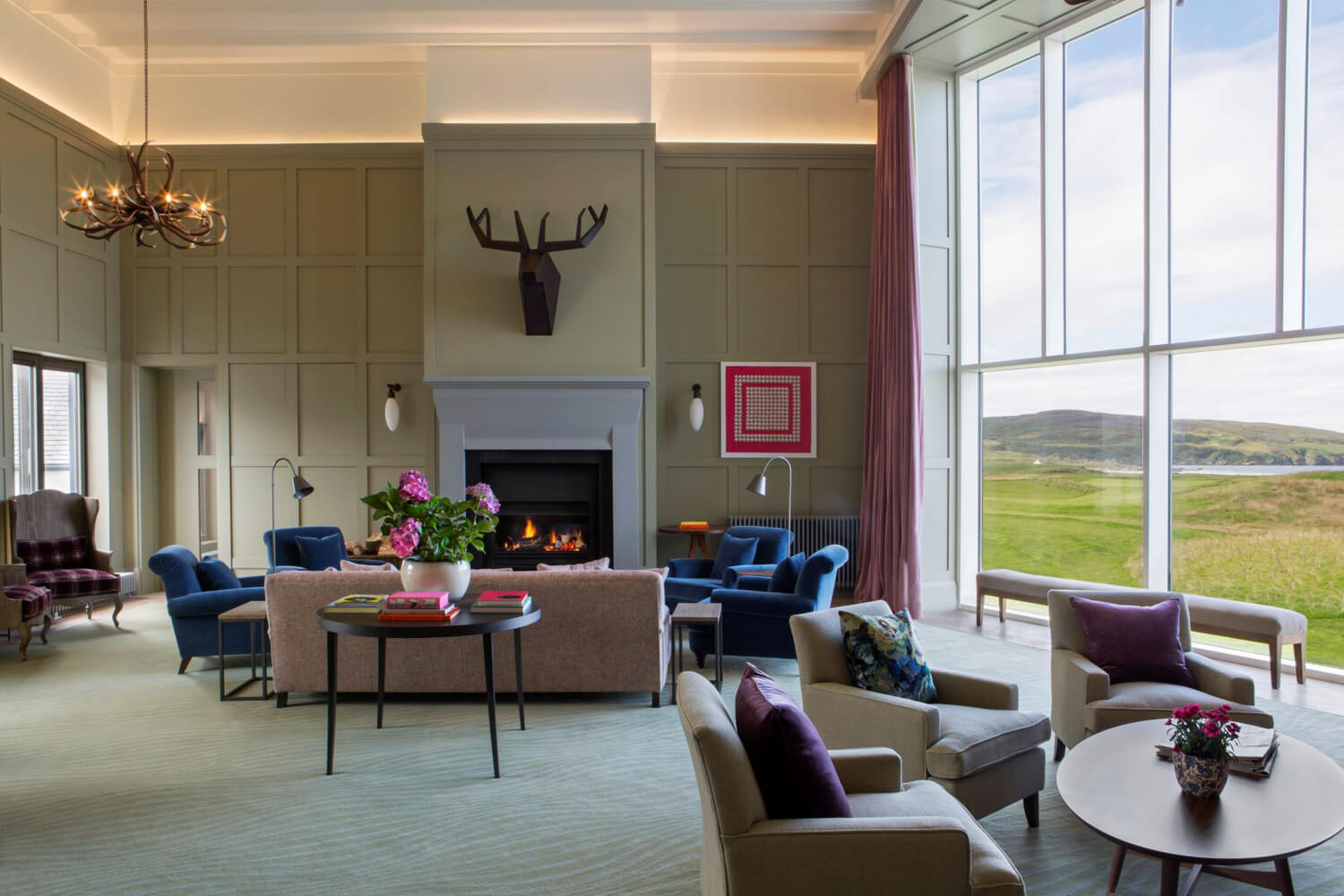 The Machrie Hotel view