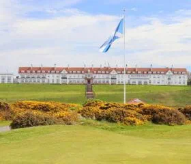 Trump Turnberry from the gardens