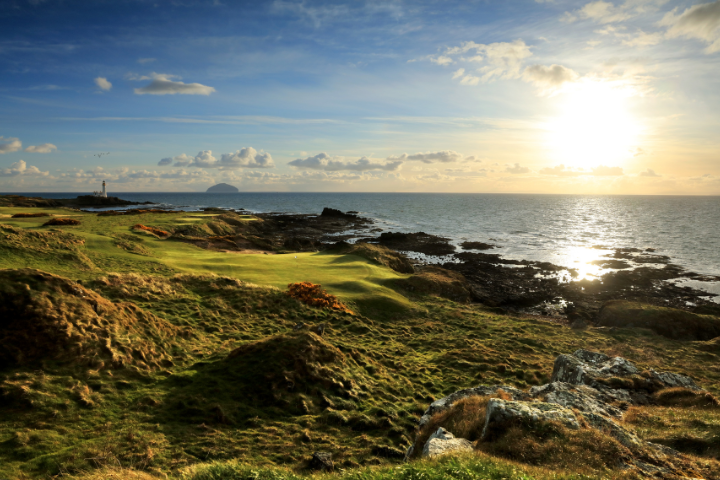 The Ailsa Course at Trump Turnberry, located in Girvan, Scotland.