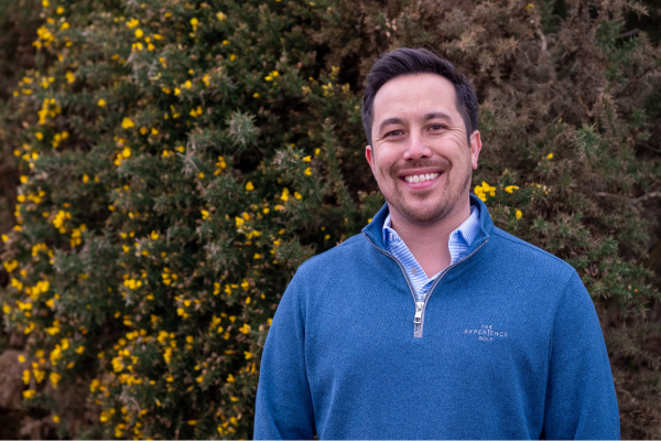 Team headshots for The Experience golf.