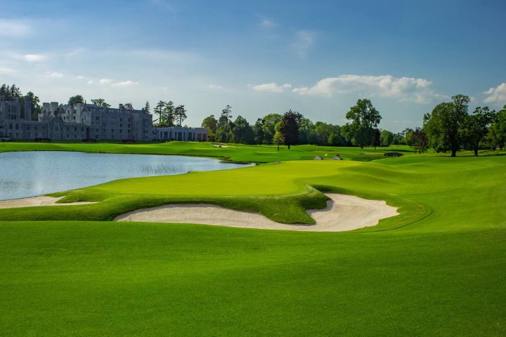The fairways at Adare Manor, ireland.